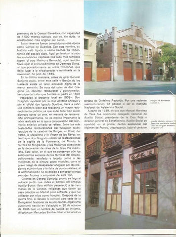 LAMINA 23582: Parque de Bomberos numero 1 de MAdrid