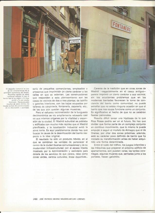 LAMINA 23588: Comercios en Nuevos Ministerios, Madrid