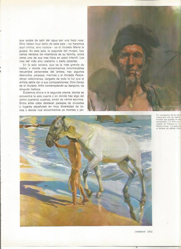 LAMINA 23574: Cuadros por Sorolla