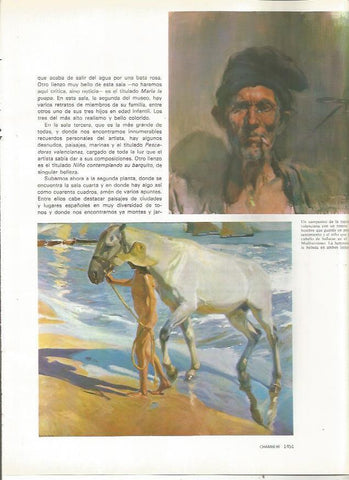 LAMINA 23574: Cuadros por Sorolla