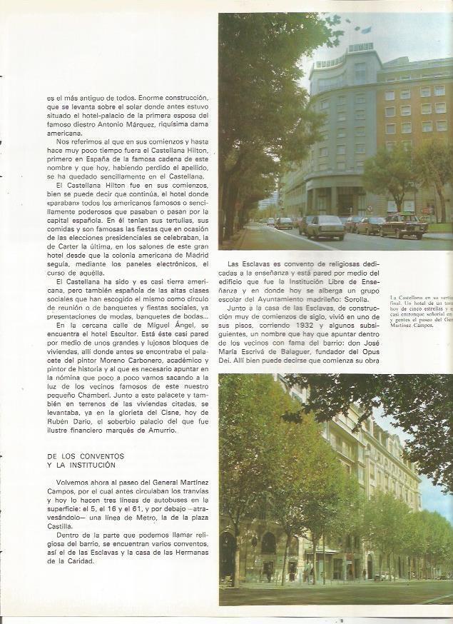 LAMINA 23572: Paseo de la Castellana, Madrid