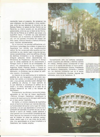 LAMINA 23565: Embajadas de Suecia y de Gran Bretaña, Madrid