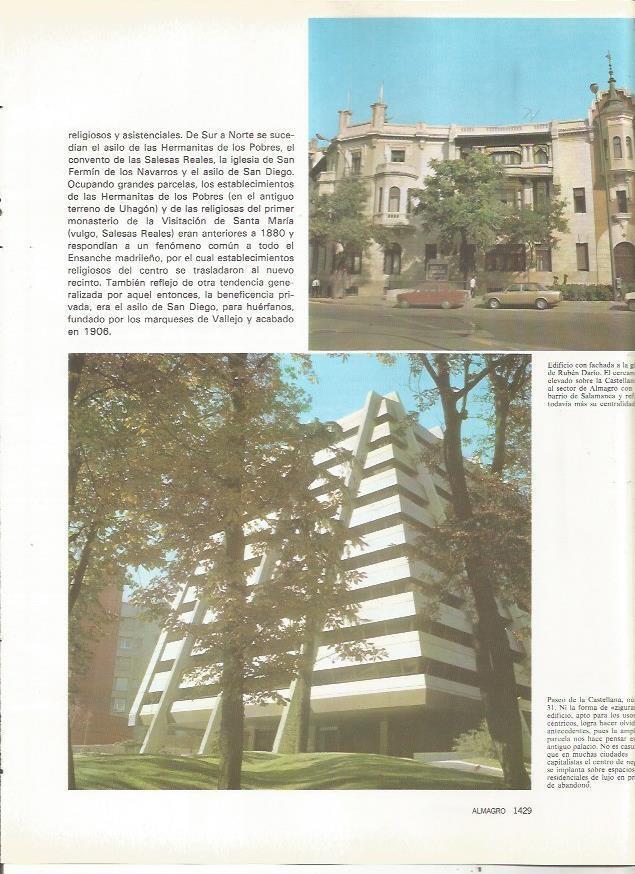 LAMINA 23563: Glorieta de Ruben Dario, Madrid