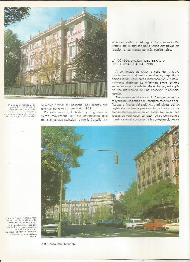 LAMINA 23561: Palacio en Paseo de la Castellana 27, Madrid