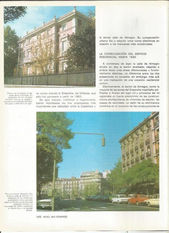 LAMINA 23561: Palacio en Paseo de la Castellana 27, Madrid