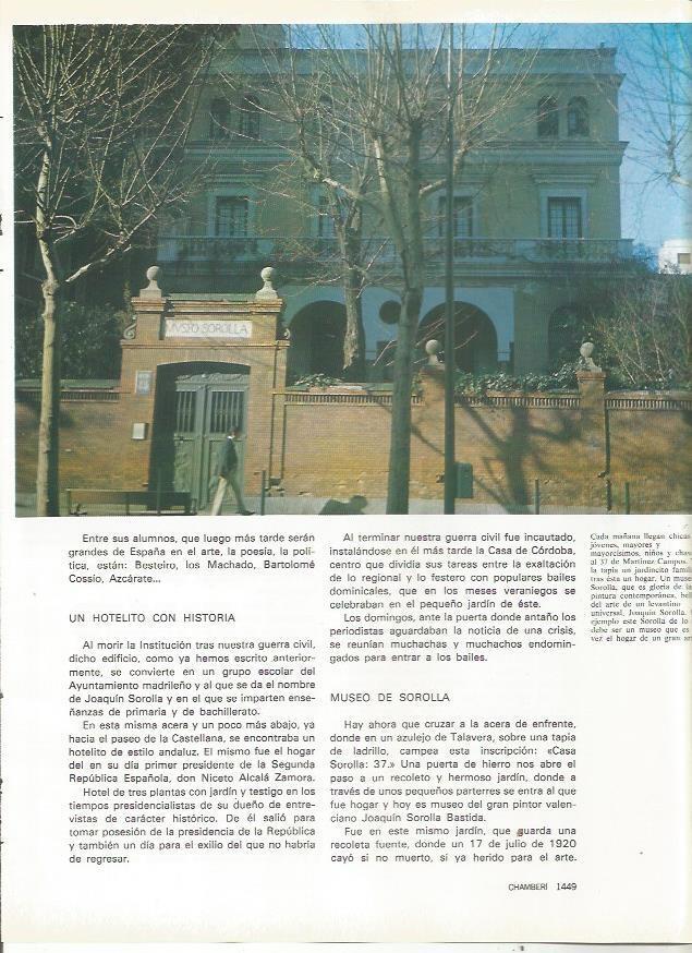 LAMINA 23573: Museo Sorolla, Madrid