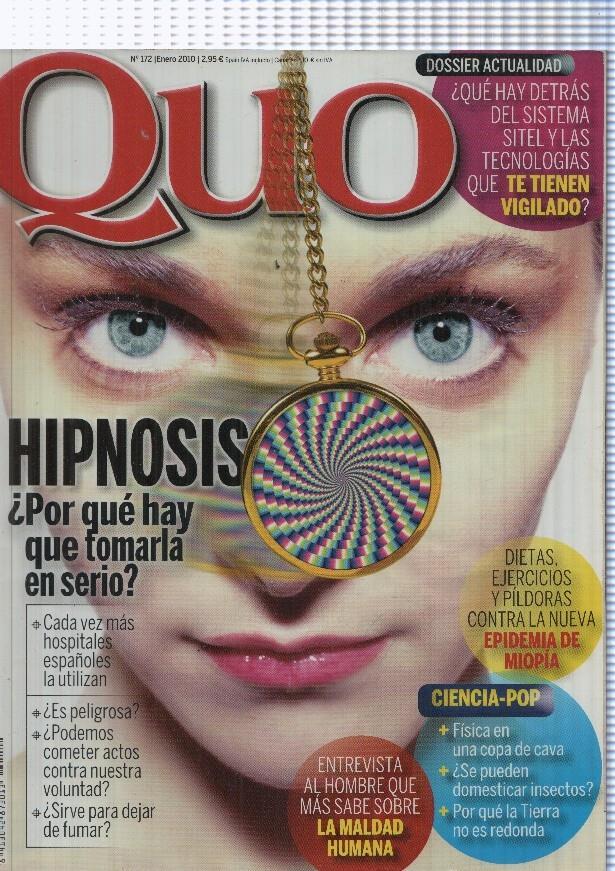 Quo numero 172, enero 2010: Hipnosis, Por que hau que tomara en serio?-