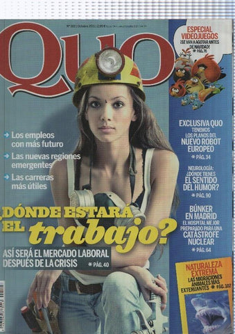 Quo numero 193, octubre 2011: Donde estara el trabajo: Asi sera el mercado
