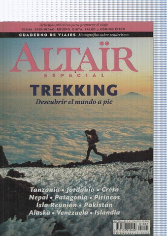 Altair numero 01: Trekking. Descubrir el mundo a pie- Tanzania-Jordania-Creta-