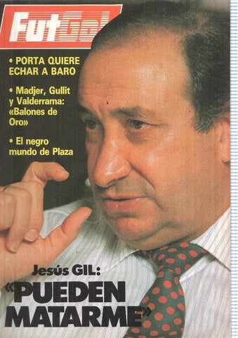 Futgol numero 11 febrero 1988: Porta quiere echar a Baro- Madjer, Gullit y
