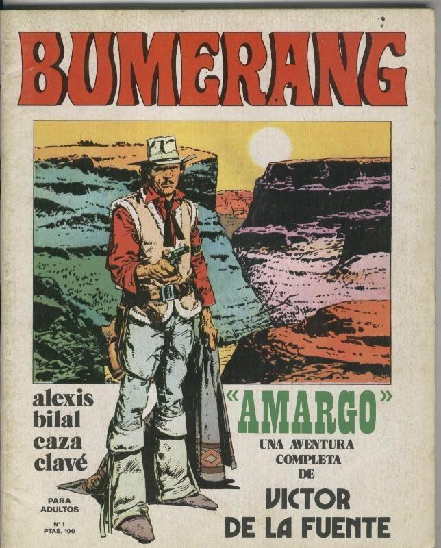 Bumerang numero 01:Amargo (victor de la fuente)