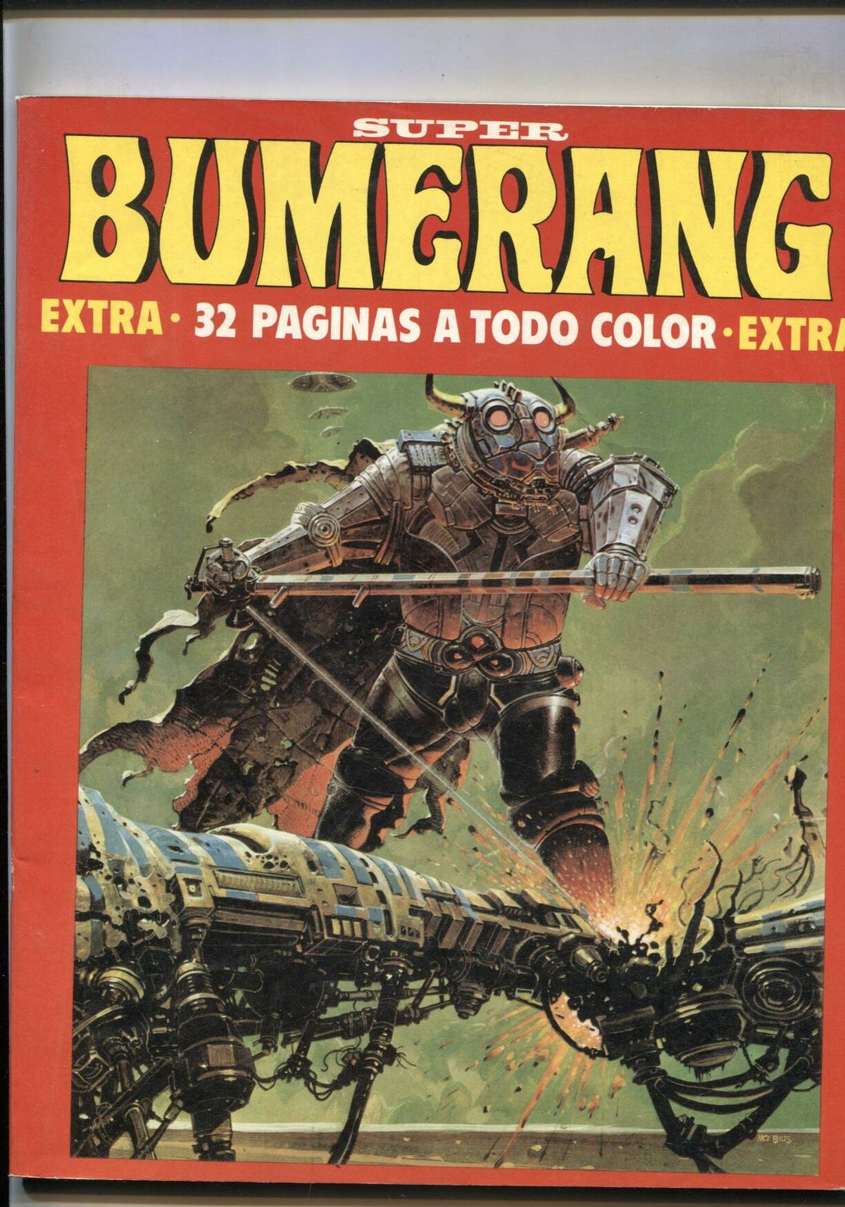 Bumerang revista numero 19: Los dos juramentos (Sergio Toppi) - Sturmtruppen-Matador de locos (Poirier)