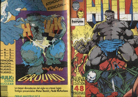 Planeta: Incredible Hulk & Iron Man volumen 1 numero 01: Gritos silenciosos
