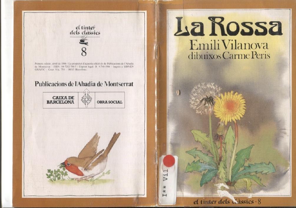 El tinter dels classics numero 8: La rosa