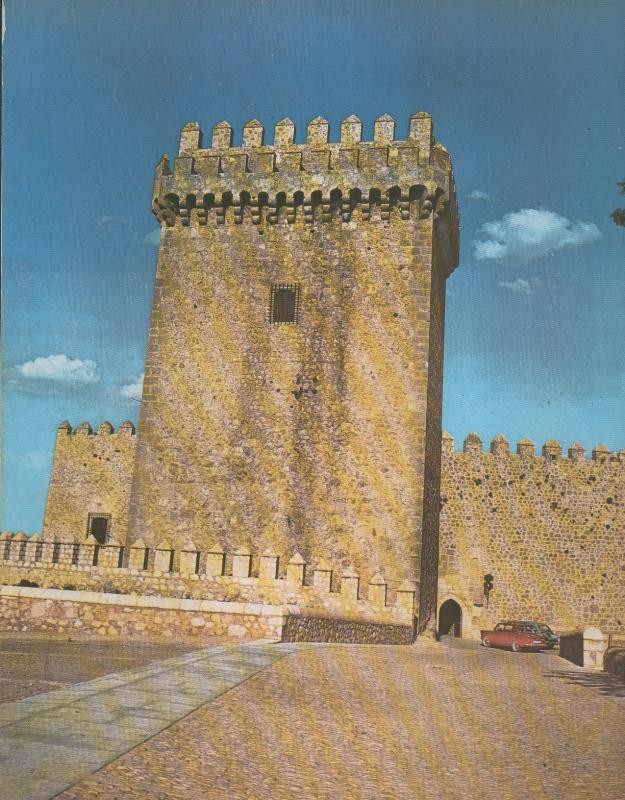 Lamina Castillos de España: Castillo de Alarcon (Cuenca)