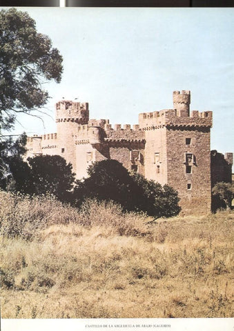 Lamina Castillos de España: Castillo de la Arguijuela de Abajo (Caceres)