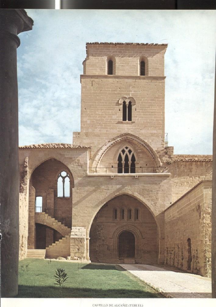 Lamina Castillos de España: Castillo de Alcañiz (Teruel)