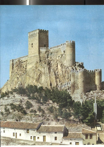 Lamina Castillos de España: Castillo de Almansa (Albacete) 