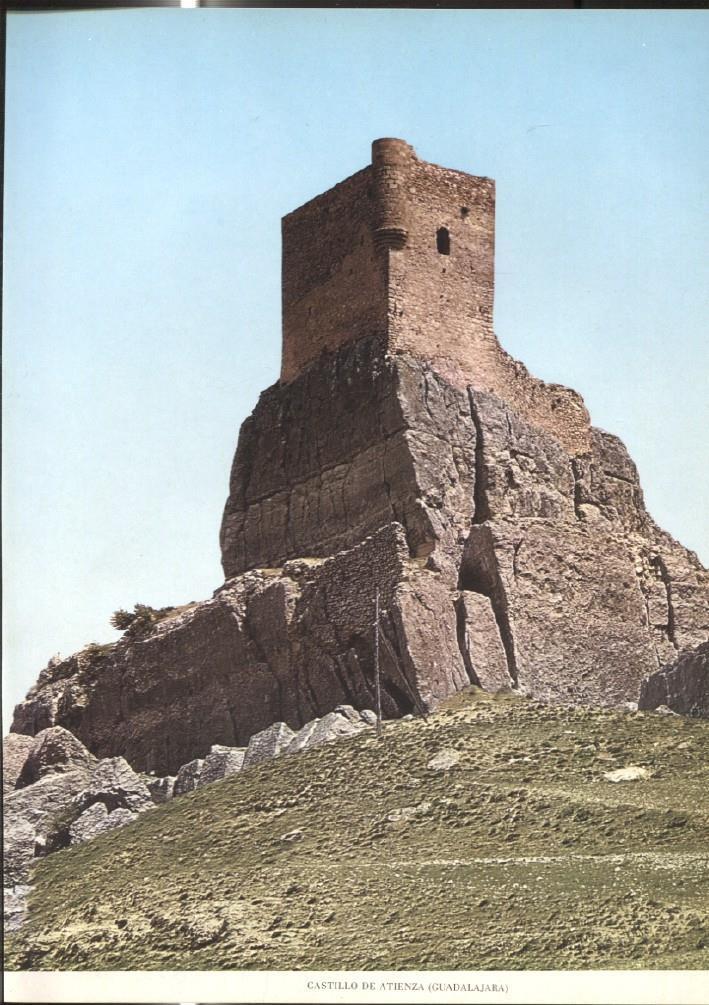 Lamina Castillos de España: Castillo de Atienza (Guadalajara) 