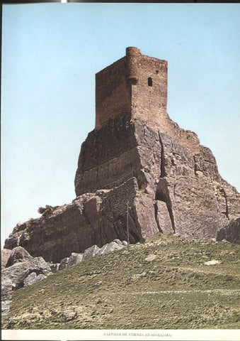 Lamina Castillos de España: Castillo de Atienza (Guadalajara) 