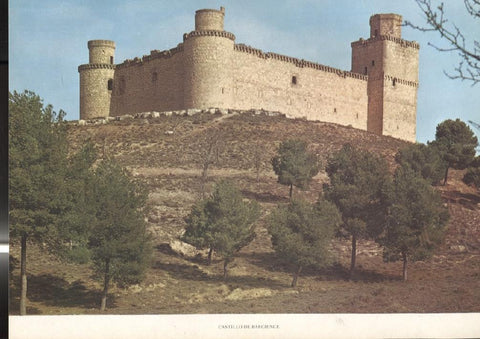 Lamina Castillos de España: Castillo de Barcience (toledo)