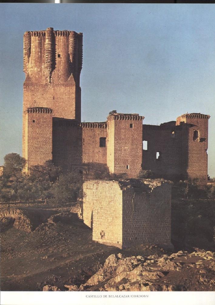 Lamina Castillos de España: Castillo de Belalcazar (Cordoba) 