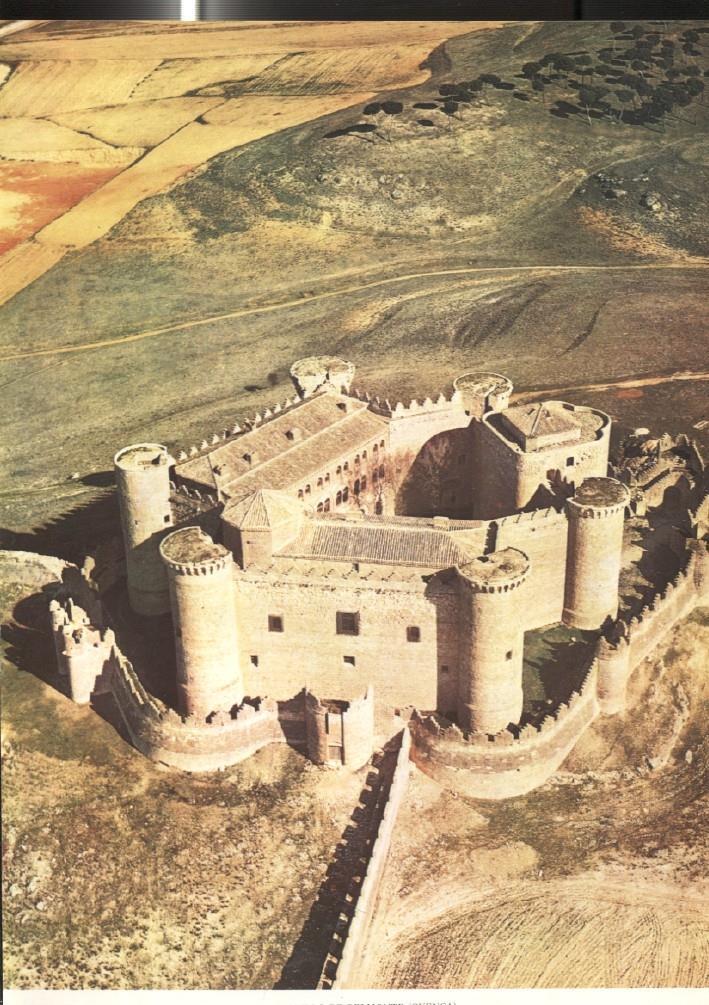 Lamina Castillos de España: Castillo de Belmonte (cuenca) 