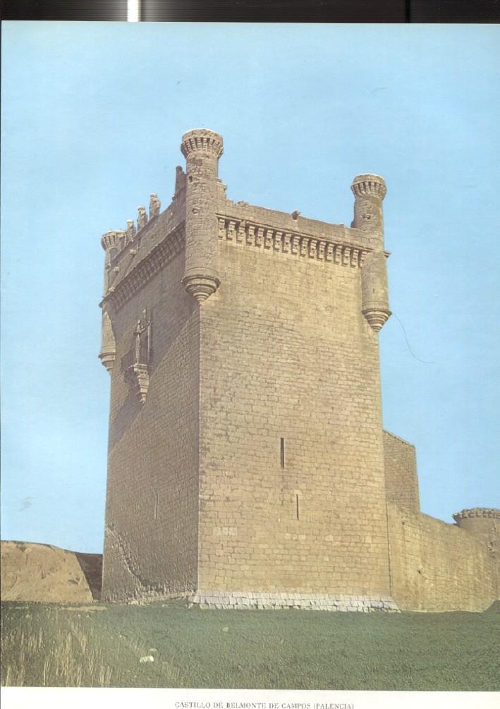 Lamina Castillos de España: Castillo de Belmonte de Campos (Palencia)