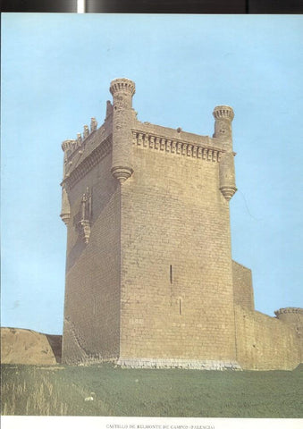 Lamina Castillos de España: Castillo de Belmonte de Campos (Palencia)