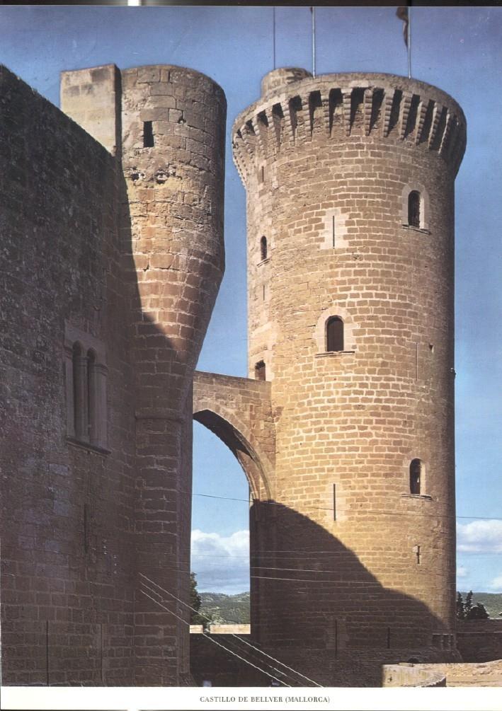 Lamina Castillos de España: Castillo de Bellver (Mallorca) 
