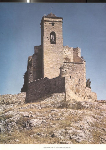 Lamina Castillos de España: Castillo de Benabarre (Huesca)