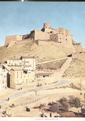 Lamina Castillos de España: Castillo de Cardona (Barcelona) 