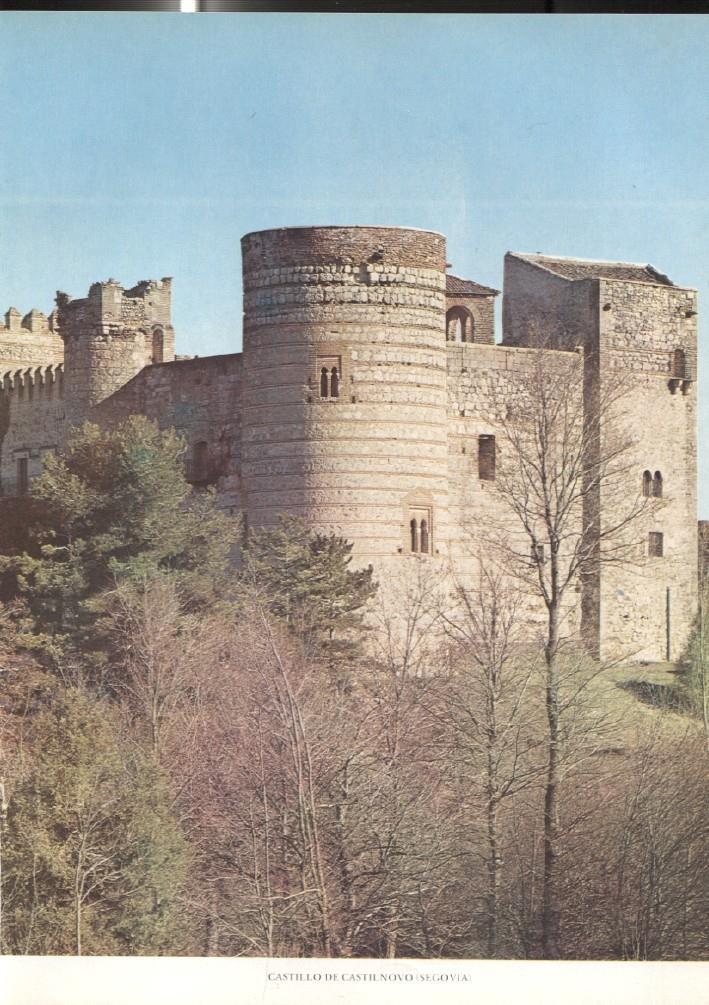 Lamina Castillos de España: Castillo de Castilnovo (Segovia) 