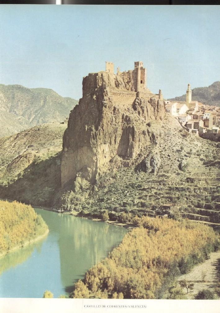 Lamina Castillos de España: Castillo de Cofrentes (Valencia) 