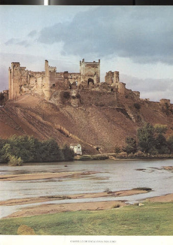 Lamina Castillos de España: Castillo de Escalona (Toledo) 