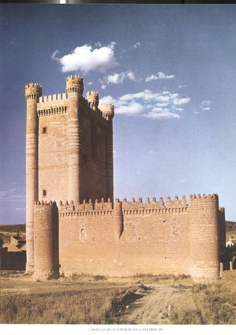 Lamina Castillos de España: Castillo de Fuensaldaña (Valladolid) 