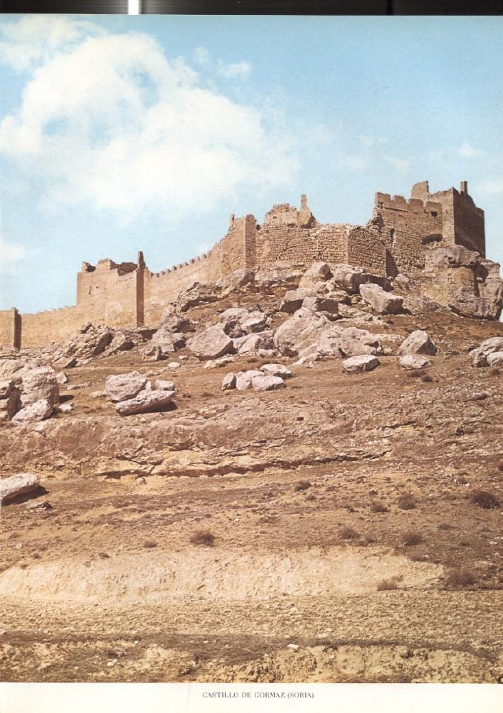 Lamina Castillos de España: Castillo de Gormaz (Soria)