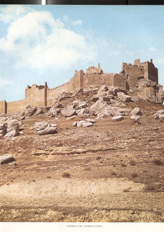 Lamina Castillos de España: Castillo de Gormaz (Soria)