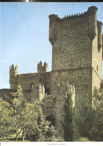 Lamina Castillos de España: Castillo de Guadamur (Toledo)
