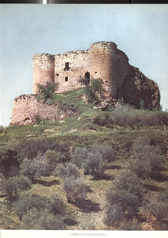 Lamina Castillos de España: Castillo de Huelma (Jaen)