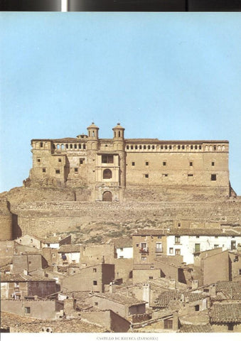 Lamina Castillos de España: Castillo de Illueca (Zaragoza)