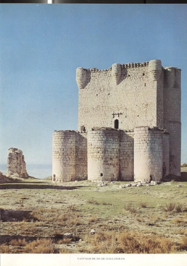 Lamina Castillos de España: Castillo de Iscar (Valladolid)