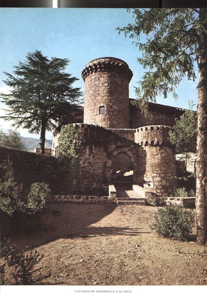 Lamina Castillos de España: Castillo de Jarandilla (Caceres)
