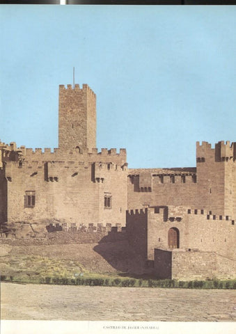 Lamina Castillos de España: Castillo de Javier (Navarra)