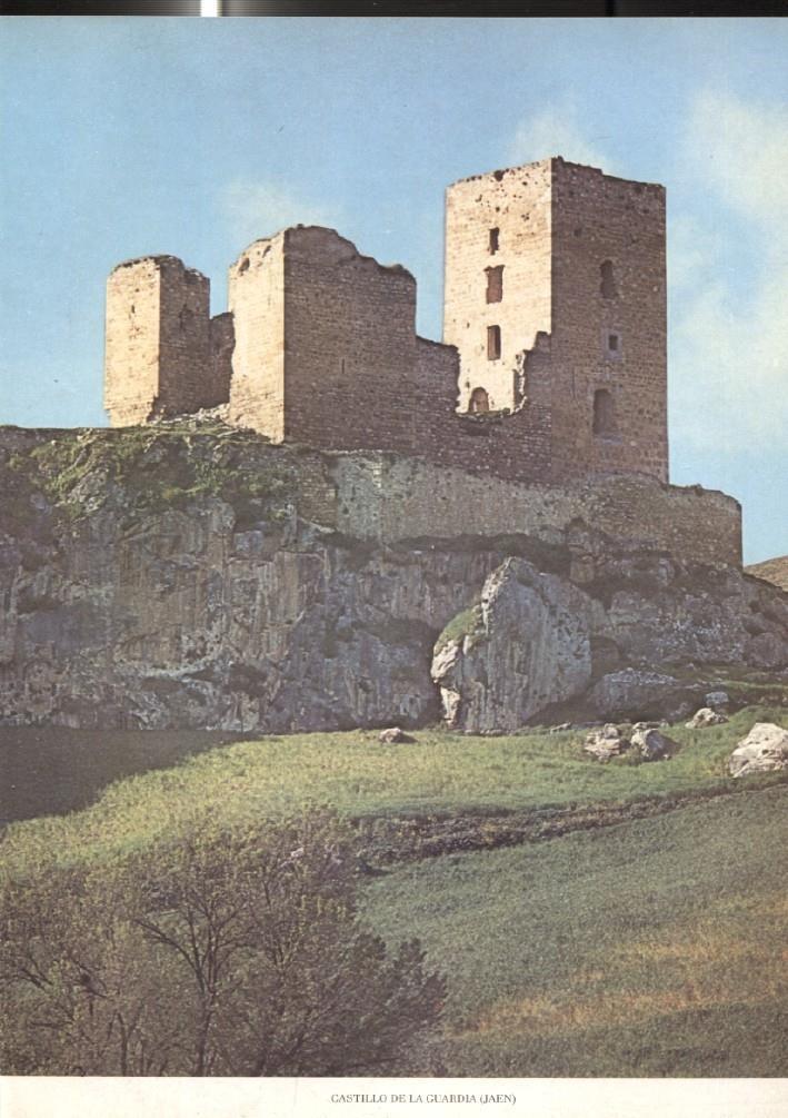 Lamina Castillos de España: Castillo de La Guardia (Jaen)