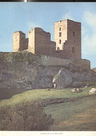 Lamina Castillos de España: Castillo de La Guardia (Jaen)
