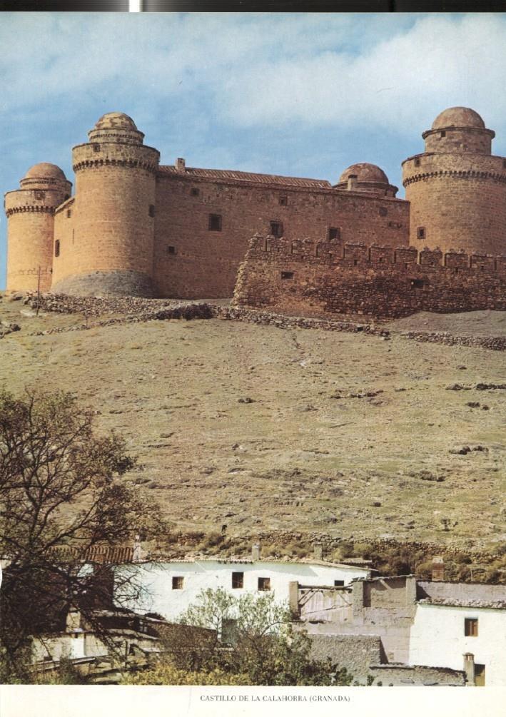 Lamina Castillos de España: Castillo de La Calahorra (Granada)