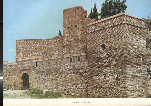Lamina Castillos de España: Alcazaba de Malaga