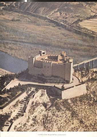 Lamina Castillos de España: Castillo de Mequinenza (Zaragoza)