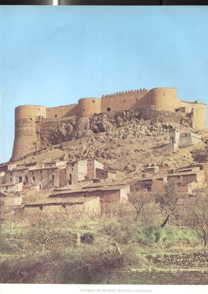 Lamina Castillos de España: Castillo de Mesones de Isuela (Zaragoza)
